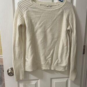 GAP Women's Cream Crew Neck Sweater